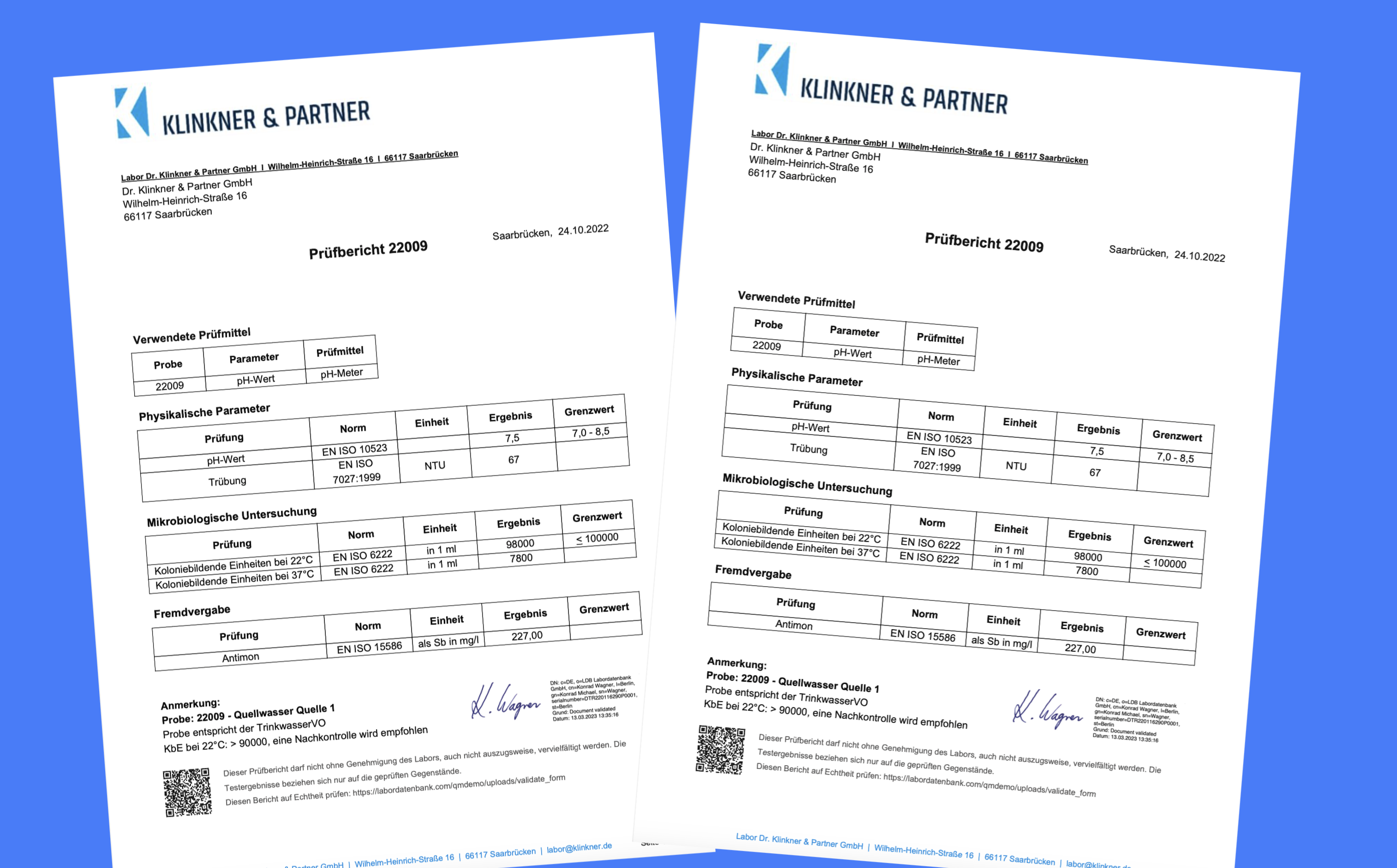 Prüfberichte im Lims automatisiert erstellen