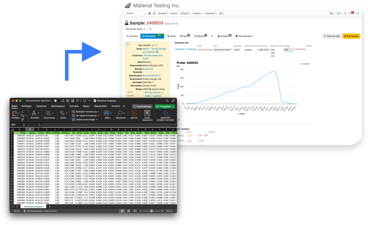 import upload showcase