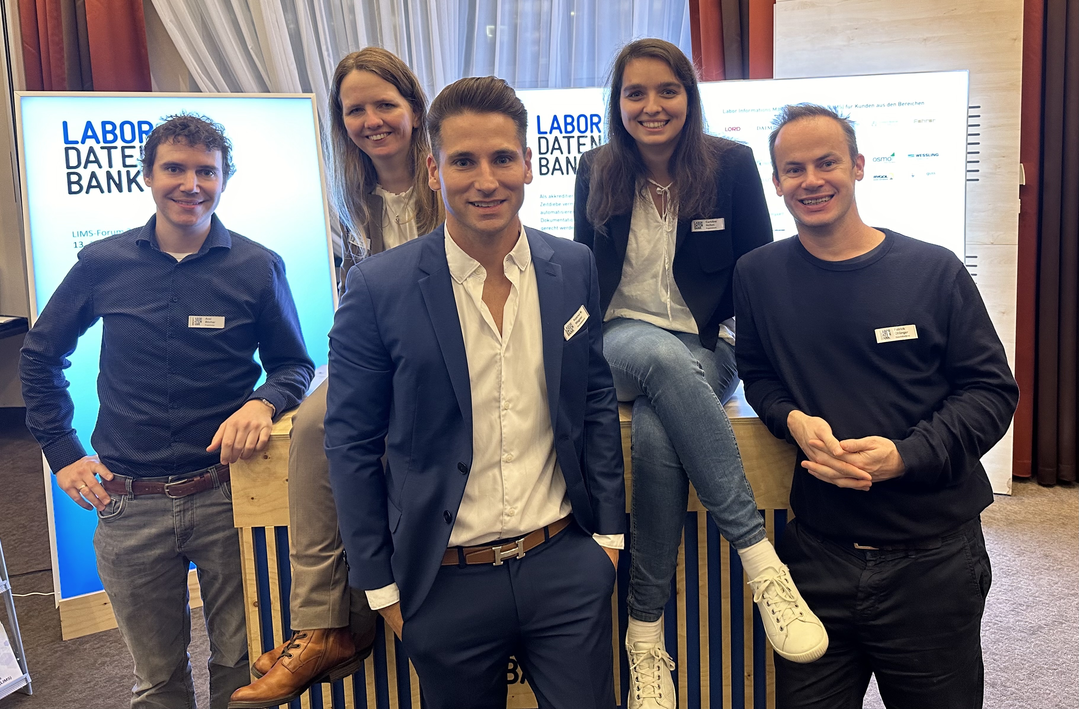 Teambild auf dem LIMS Forum